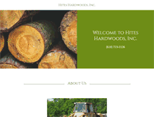 Tablet Screenshot of hiteshardwoods.com